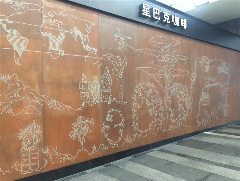 邵武耐候钢幕墙